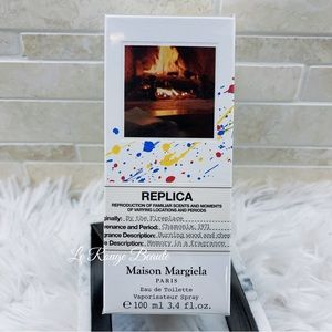 Maison Margiela By The Fireplace EDT 100ml 3.4oz New Sealed Limited Edition